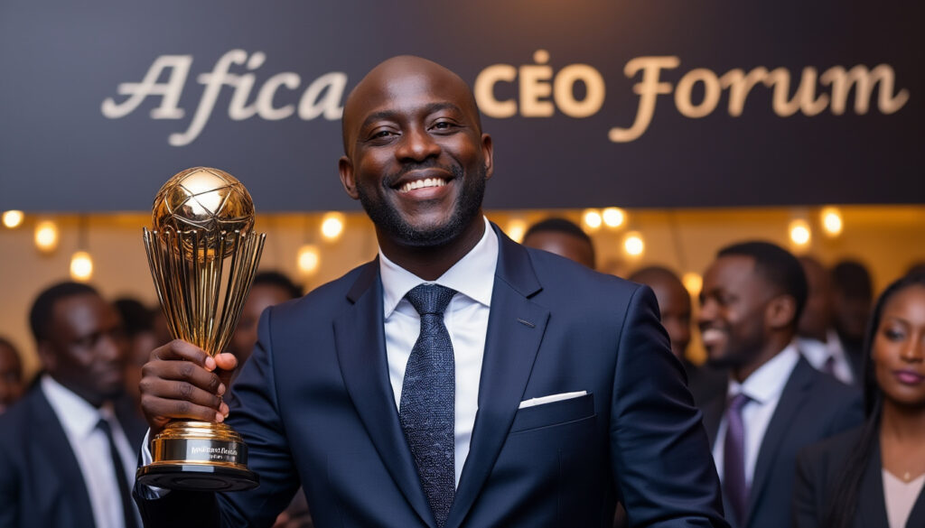 Idrissa Nassa, le serial entrepreneur burkinabé, récompensé en tant que « CEO de l’année » au Africa CEO Forum