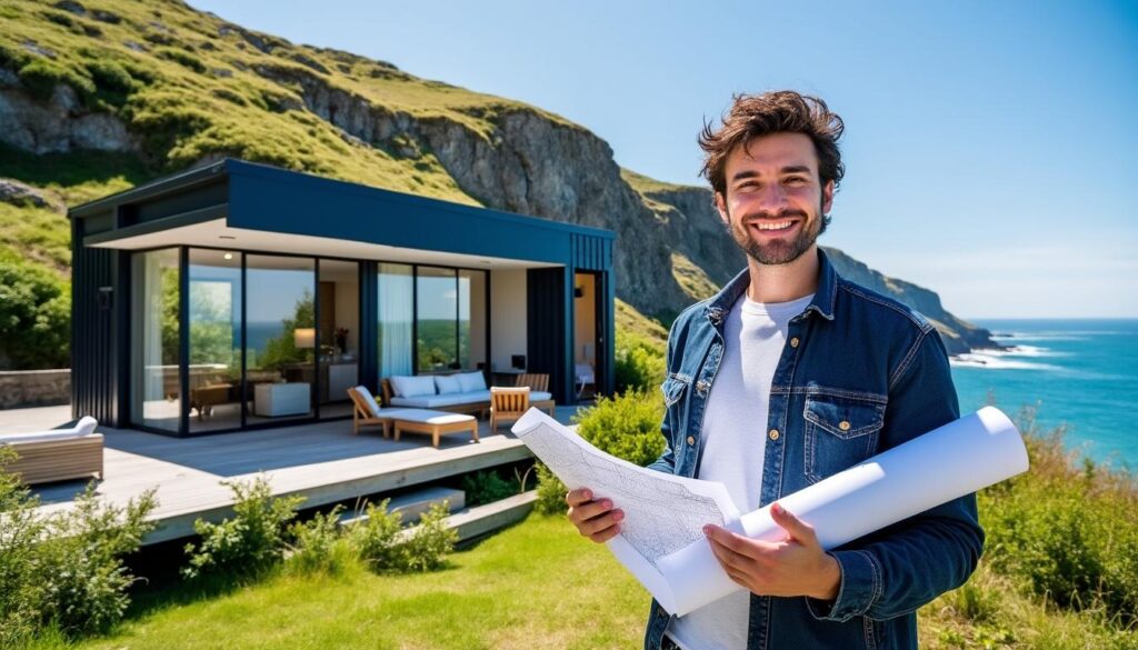 Un entrepreneur breton de 23 ans se lance dans l’aménagement d’habitations en containers maritimes